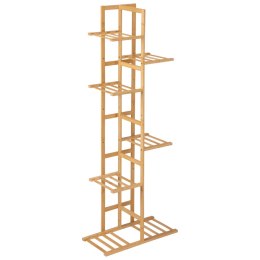 Kwietnik bambusowy HERVEL naturalny 7 półek