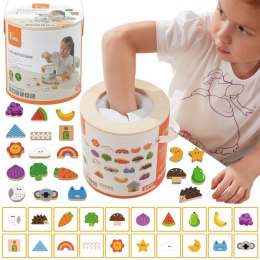 VIGA Drewniana Gra W Ciemno Losowanie Wzorów