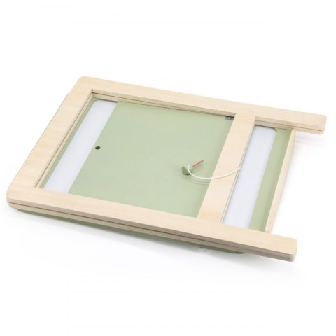 VIGA PolarB Rosnąca Drewniana Tablica Kredowa Suchościeralna Magnetyczna 3+