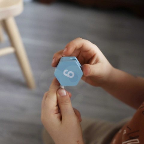 VIGA PolarB Sorter Kształtów Zegar nawlekanka Montessori 18m+