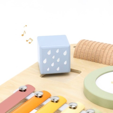 Viga Drewniany Stolik Edukacyjny Muzyczny Sensoryczny 7W1