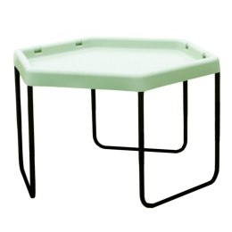 MASTERKIDZ Sześciokątny Stolik Do Zabawy Piaskiem i Wodą Regulowany