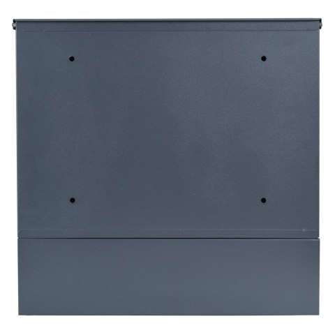 Skrzynka pocztowa na listy Tove z gazetnikiem antracyt