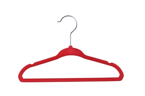 Wieszak welurowy Mini komplet 10 szt. - mix kolorów