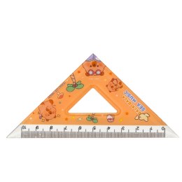 Zestaw Przybory Geometryczne Kapibara Linijka Kątomierz Ekierki 4el
