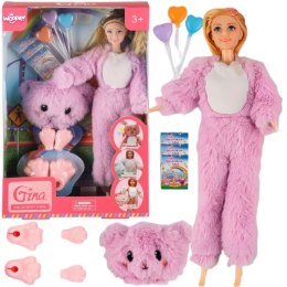 WOOPIE ROYAL Lalka w Przebraniu Różowego Misia Park Rozrywki