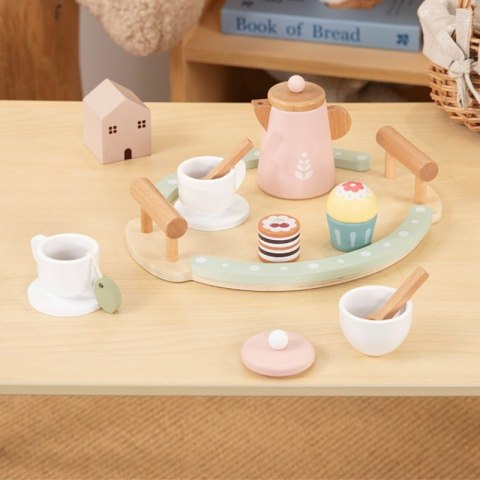 WOOPIE GREEN Drewniany Zestaw do Herbaty i Kawy 12 el. FSC