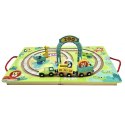 TOOKY TOY DREWNIANY POCIĄG KOLEJKA ZOO CIUCHCIA NA MAGNES TOR W WALIZCE