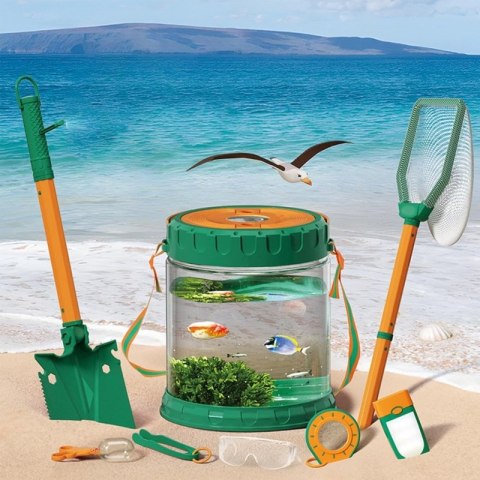 WOOPIE Discovery Zestaw Małego Odkrywcy Natury Siatka na Owazdy Motyle Pojemnik na Ryby