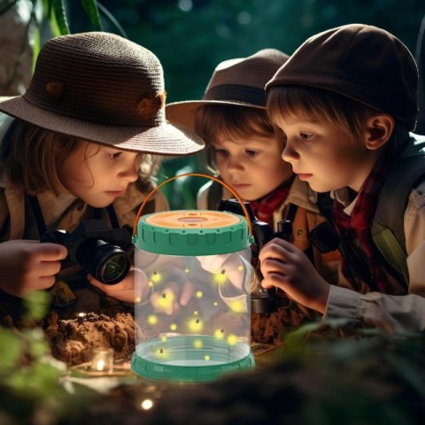 WOOPIE Discovery Zestaw Małego Odkrywcy Natury Siatka na Owazdy Motyle Pojemnik na Ryby