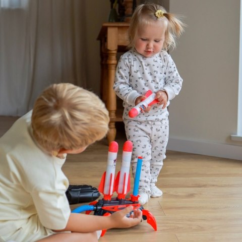 WOOPIE Wyrzutnia Rakiet Piankowych 6 szt.