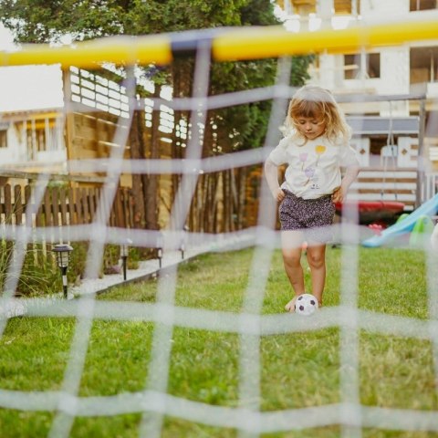 WOOPIE Zestaw 2w1 koszykówka Bramka do Piłki Nożnej + Piłki i Pompka