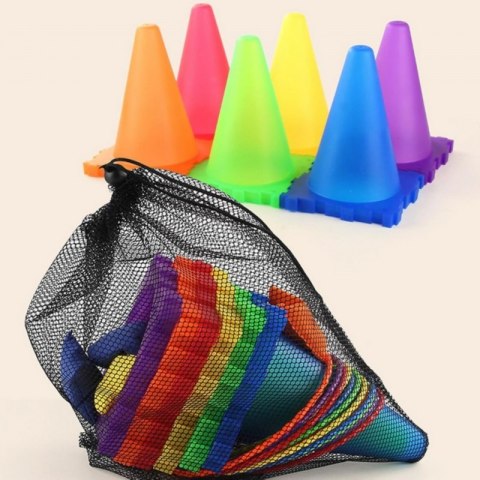 WOOPIE Zestaw Gra Ogrodowa 3w1 Rzut do Celu Pachołki Obręcze Woreczki 30 el.