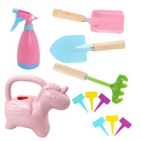 WOOPIE Zestaw Małego Ogrodnika 18 el. Jednorożec