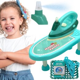 WOOPIE Zestaw do Prasowania 2w1 Deska Żelazko + Kosz na Pranie 6 el.