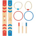 TOOKY TOY Drewniana Gra Fun Serso Zręcznościowa Ring Cross