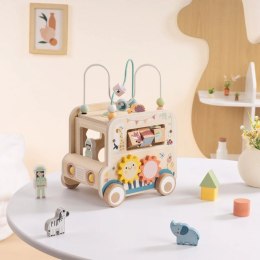 WOOPIE GREEN Drewniana Kostka Aktywności Samochód Terenowy Safari FSC