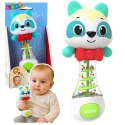 Grzechotka Zabawka Dla Niemowlaka Miś Z Kolorowymi Kuleczkami