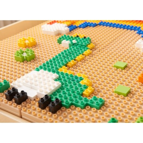 MASTERKIDZ Zestaw Klocków Konstrukcyjnych STEM 563 el. z Nakładkami na Panel 4 szt.