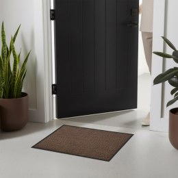 Wycieraczka do butów wejściowa pod drzwi 40x60 cm Neila brązowa