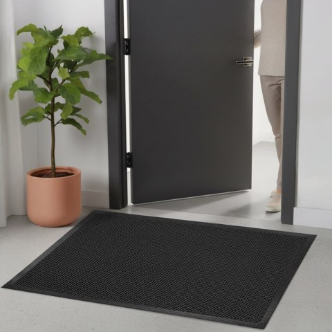 Wycieraczka do butów wejściowa pod drzwi 80x120 cm Samaria szara