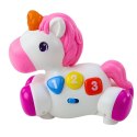 Zabawka Interaktywna Dla Malucha Jednorożec Na Kółkach Światła Dźwięki