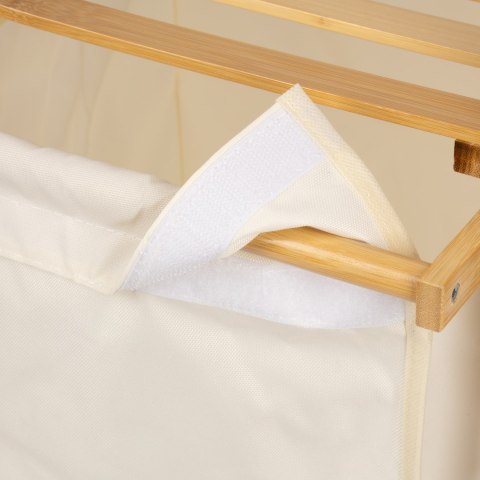 Kosz na pranie lub zabawki bambusowy HANOI 1 przegroda