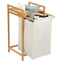 Kosz na pranie lub zabawki bambusowy HANOI 1 przegroda