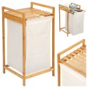 Kosz na pranie lub zabawki bambusowy HANOI 1 przegroda