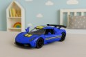Samochód Wyścigowy Sportowy Metalowy Napęd Otwierane Drzwi Niebieski 1:32