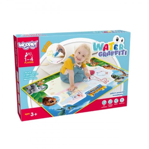 WOOPIE Mata Wodna do Malowania Safari Literki Cyferki