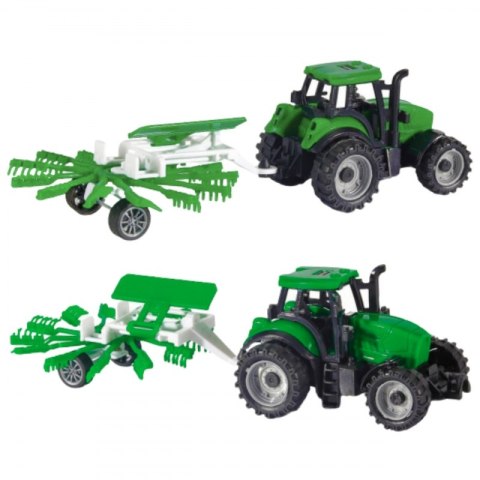 WOOPIE Traktor Rolniczy ze Zgrabiarką