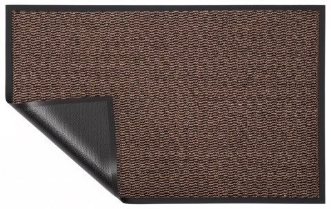 Wycieraczka do butów wejściowa pod drzwi 90x150 cm ALMERIA brązowa