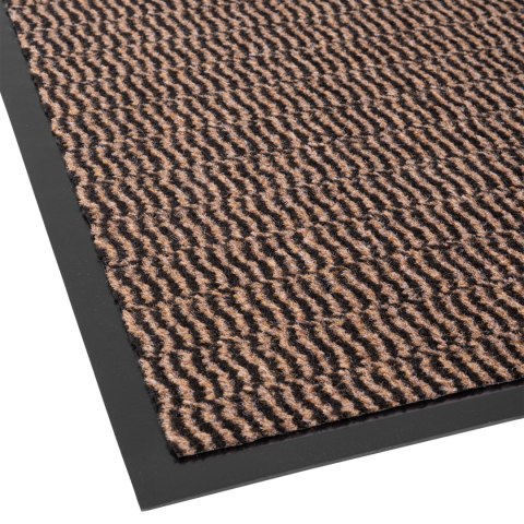 Wycieraczka do butów wejściowa pod drzwi 90x150 cm ALMERIA brązowa