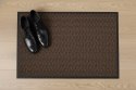 Wycieraczka wejściowa pod drzwi 40x60 cm NEILA brązowa zestaw 2 sztuk