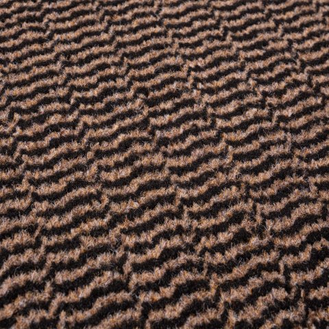 Wycieraczka wejściowa pod drzwi 40x60 cm NEILA brązowa zestaw 2 sztuk