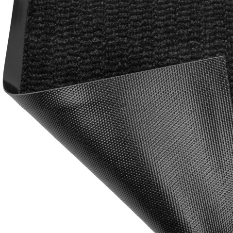 Wycieraczka wejściowa pod drzwi 40x60 cm NEILA szara zestaw 2 sztuk