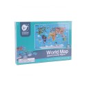 CLASSIC WORLD Puzzle Mapa Świata 3+