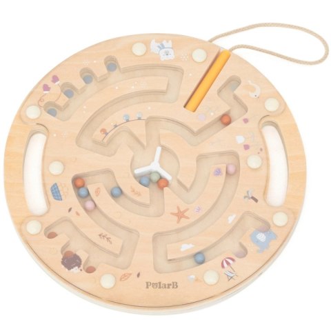 VIGA PolarB Drewniany Labirynt Magnetyczny 18m+