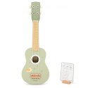Viga Drewniane Ukulele Gitara Dla Dzieci Zielone Z Nutami 3+