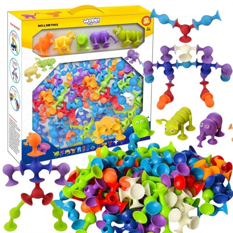 WOOPIE Klocki konstrukcyjne Zwariowane Zwierzaki